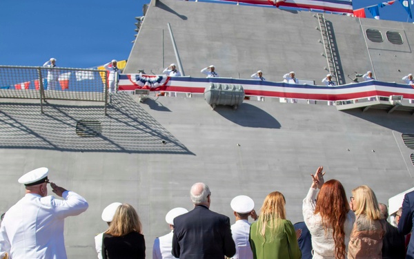 USS Pierre (LCS 38) Commissions