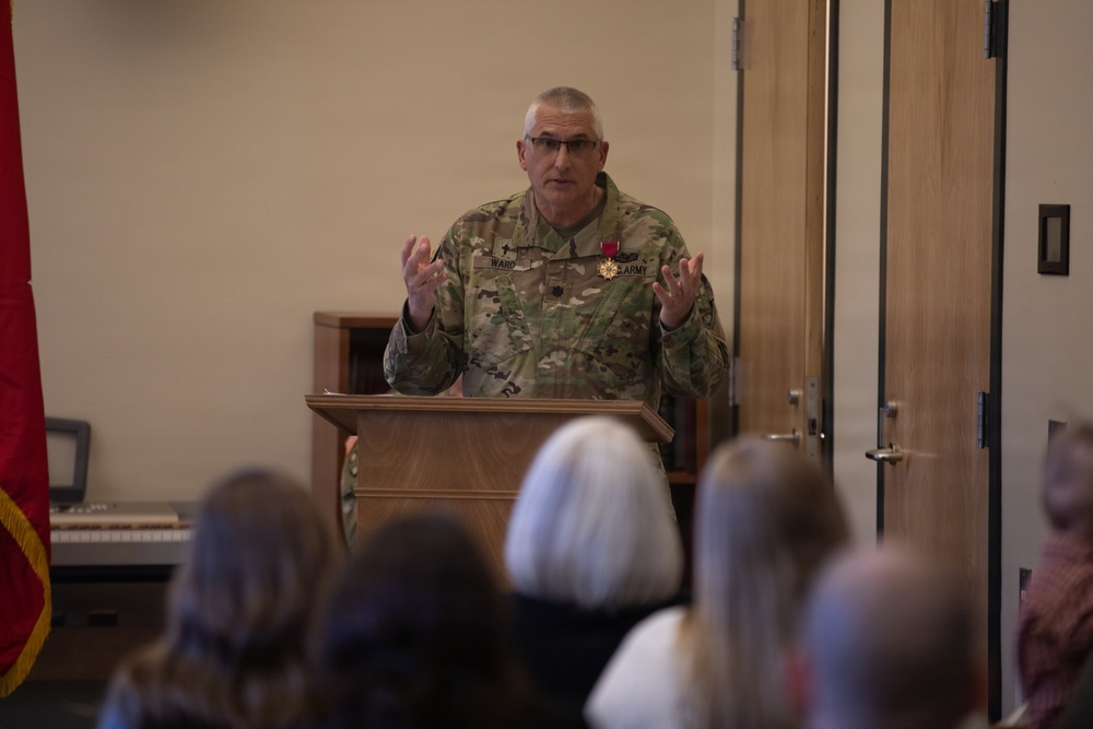 Chaplain Lt. Col. Joe Ward Retirement Ceremony