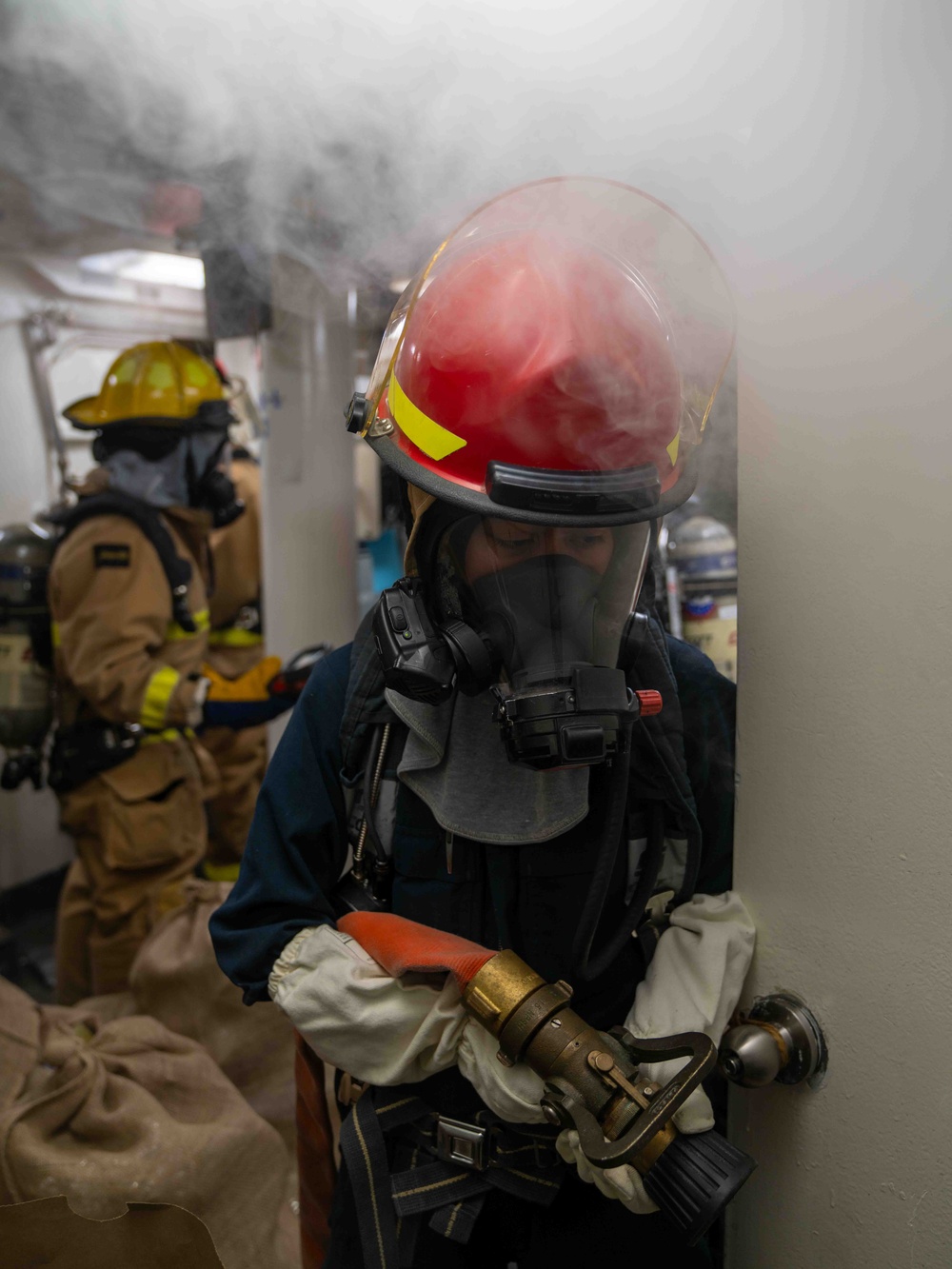 Damage control drill