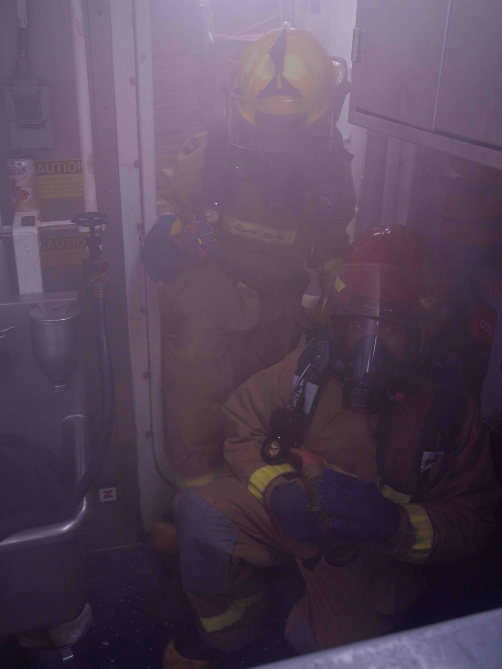 Damage control drill