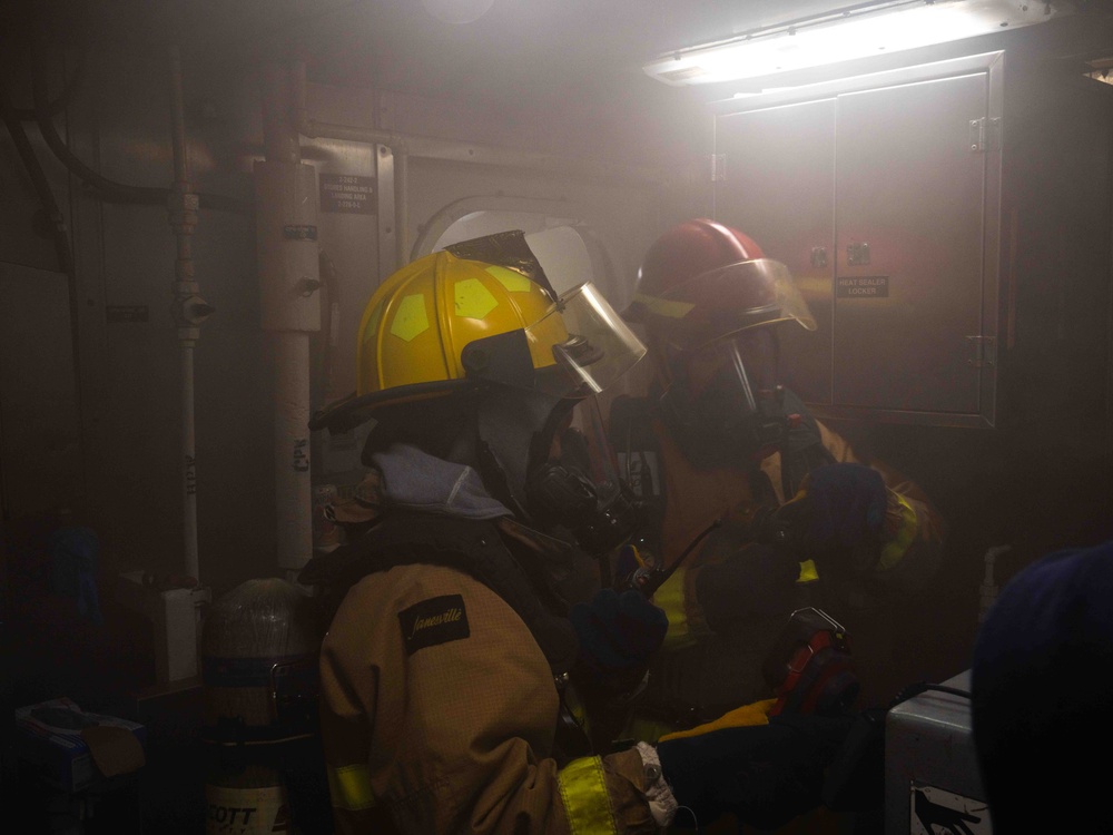 Damage control drill