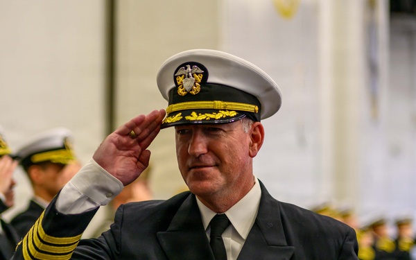 USS Theodore Roosevelt (CVN-71) Change of Command
