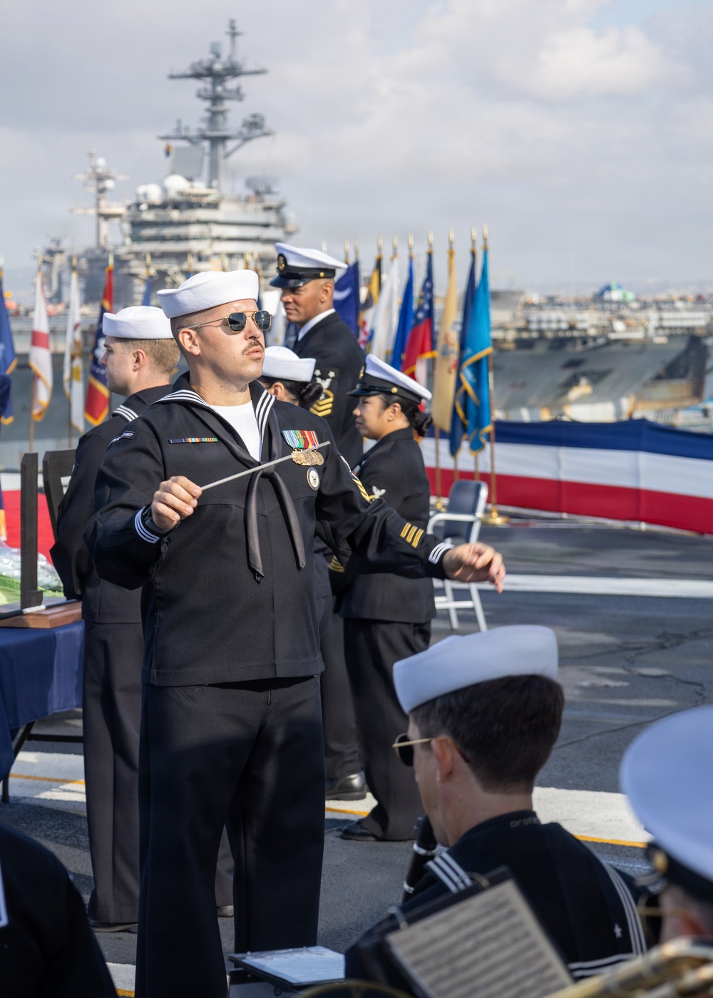 USS Theodore Roosevelt (CVN-71) Change of Command