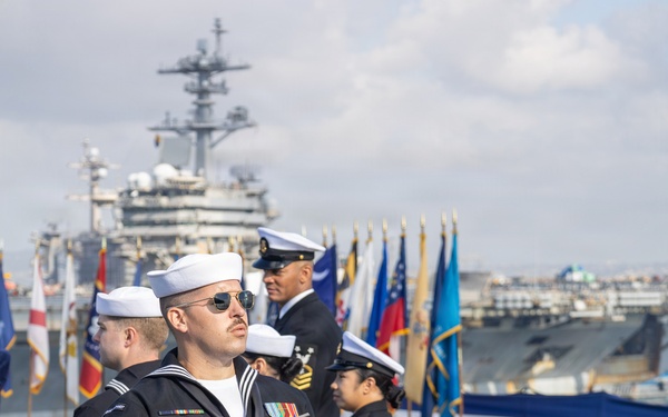 USS Theodore Roosevelt (CVN-71) Change of Command