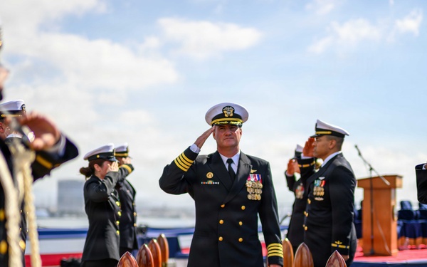 USS Theodore Roosevelt (CVN-71) Change of Command