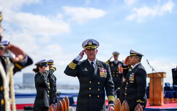 USS Theodore Roosevelt (CVN-71) Change of Command