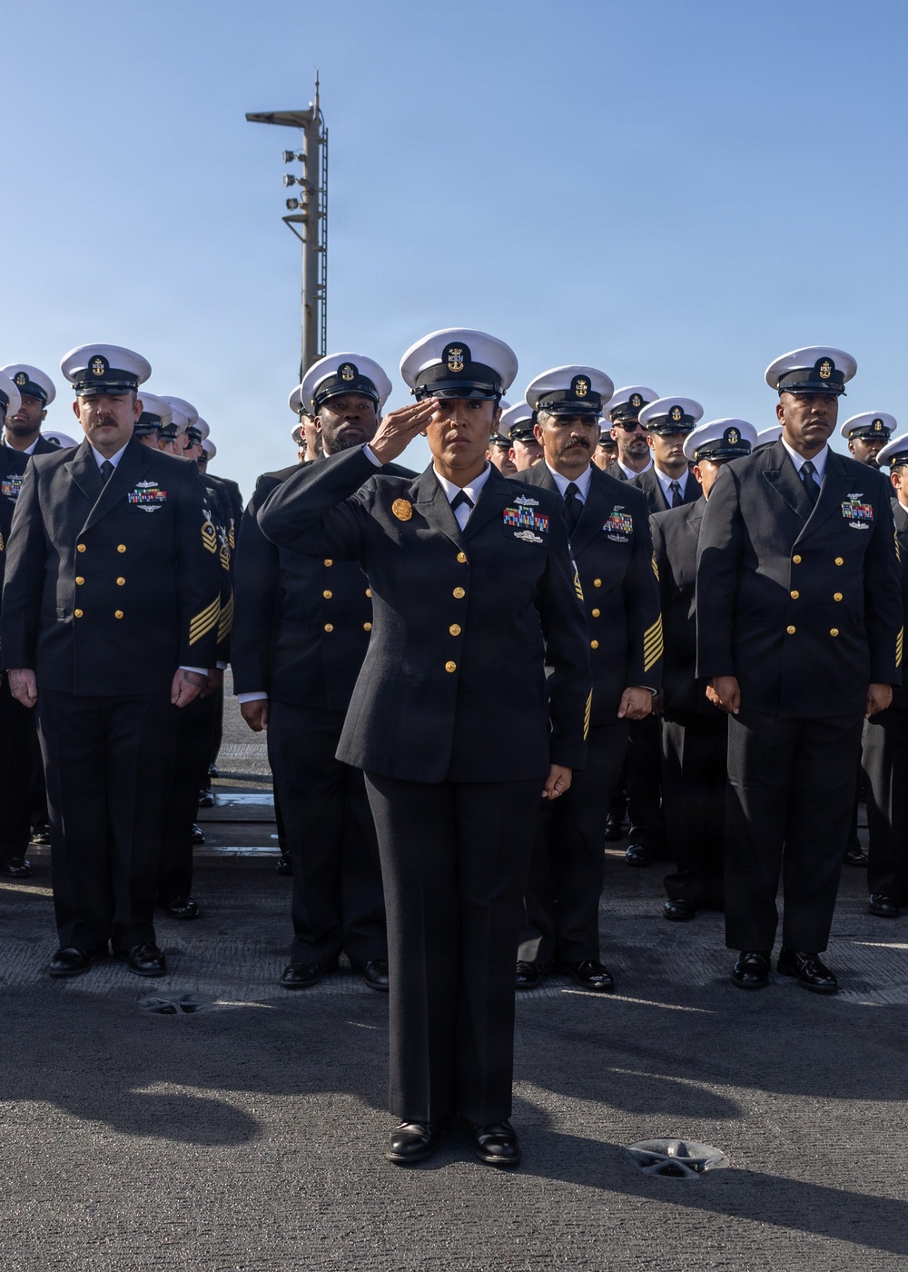 USS Theodore Roosevelt (CVN-71) Change of Command