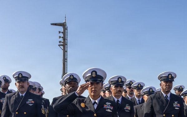 USS Theodore Roosevelt (CVN-71) Change of Command