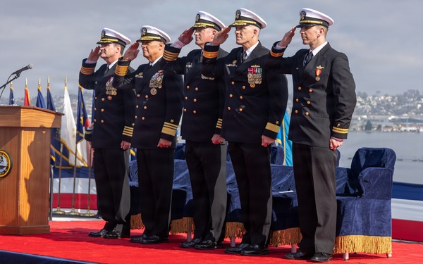 USS Theodore Roosevelt (CVN-71) Change of Command
