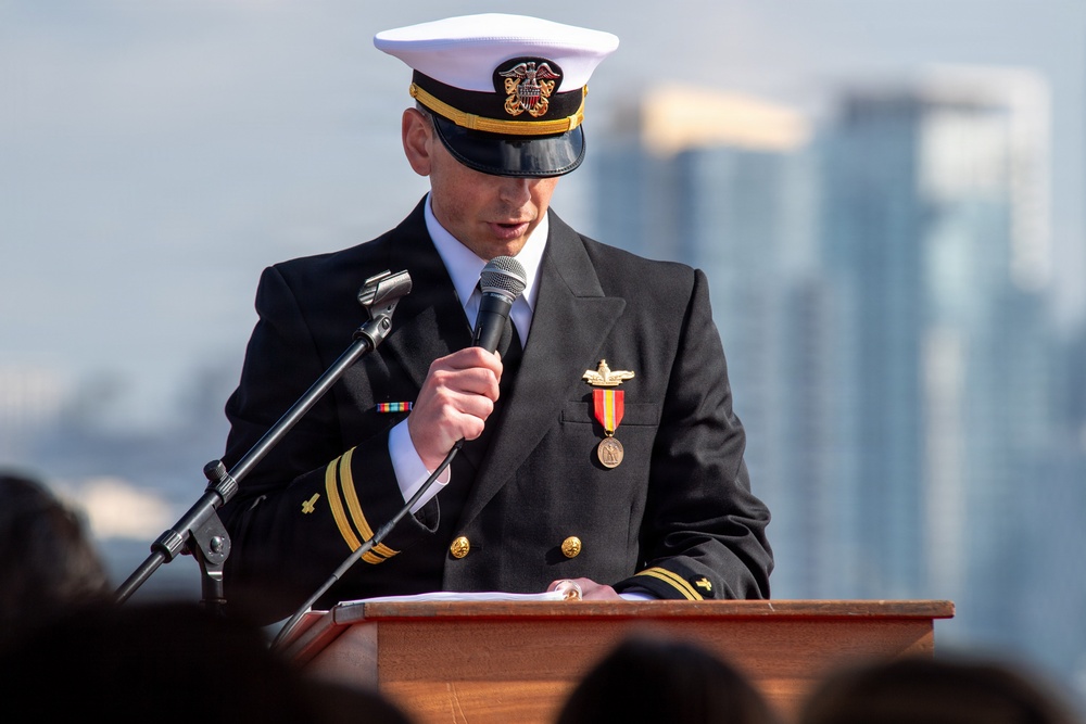 USS Theodore Roosevelt (CVN-71) Change of Command