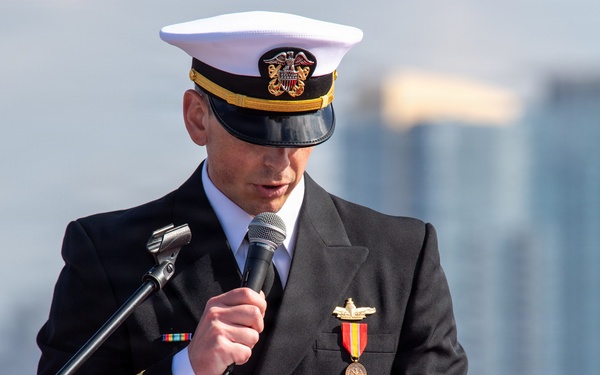 USS Theodore Roosevelt (CVN-71) Change of Command