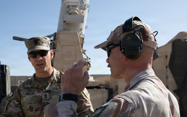 C-RAM Practice Live Fire Exercise