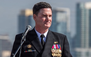 USS Theodore Roosevelt (CVN-71) Change of Command