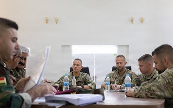 Meeting with Sulaymaniyah Peshmerga Logistics Officers