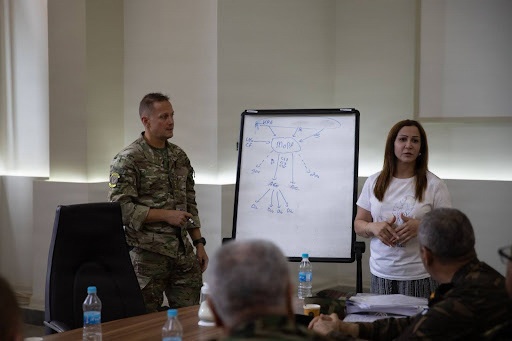 Meeting with Sulaymaniyah Peshmerga Logistics Officers