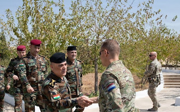 Meeting with Sulaymaniyah Peshmerga Logistics Officers