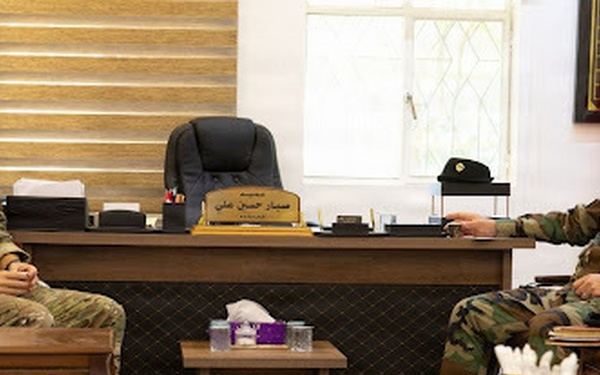 Meeting with Sulaymaniyah Peshmerga Logistics Officers