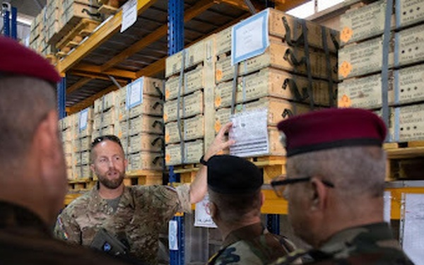 Meeting with Sulaymaniyah Peshmerga Logistics Officers