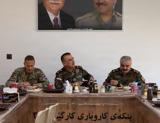 Meeting with Sulaymaniyah Peshmerga Logistics Officers