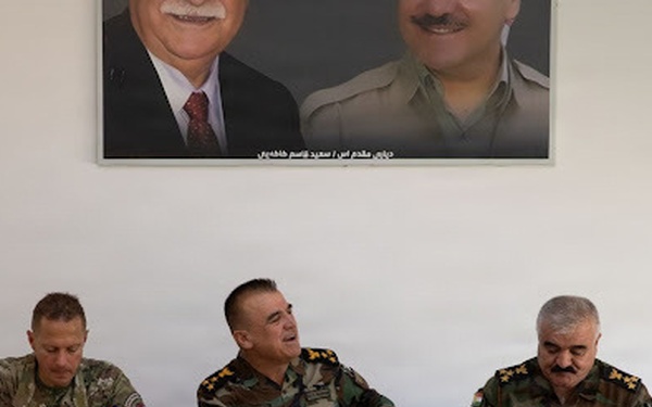 Meeting with Sulaymaniyah Peshmerga Logistics Officers