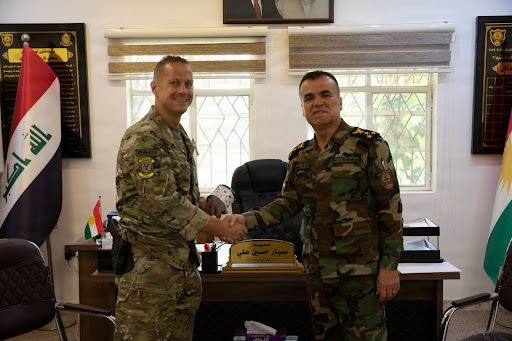Meeting with Sulaymaniyah Peshmerga Logistics Officers