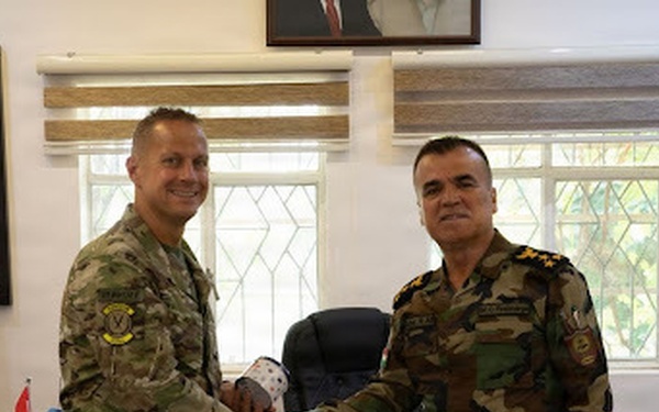Meeting with Sulaymaniyah Peshmerga Logistics Officers