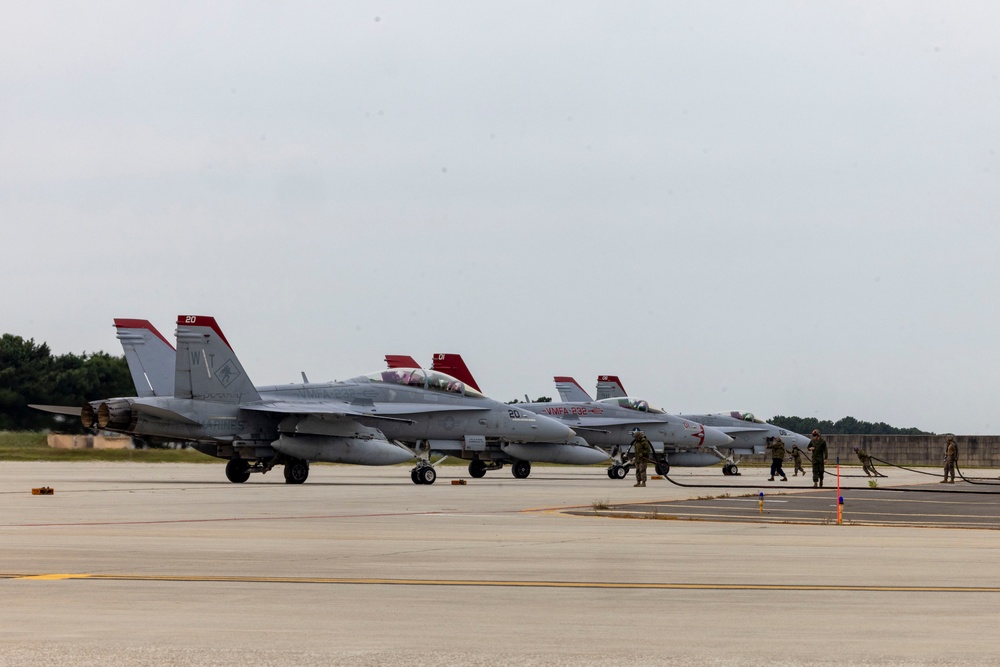 Red Devils turn up the heat at Kunsan Air Base