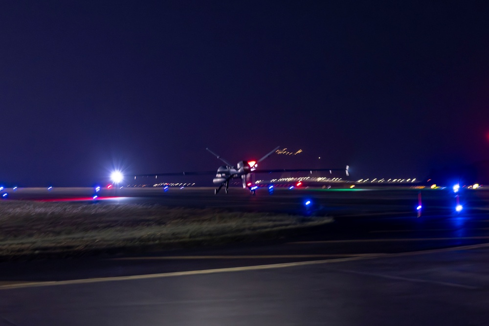 VMU-3 executes flight training missions at Kunsan Air Base