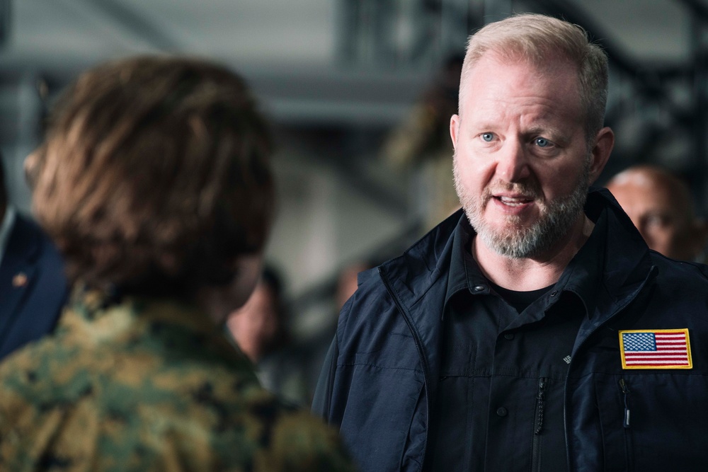 Philippine SecDef Teodoro, US Ambassador Carlson Visit Service Members Supporting Foreign Disaster Relief Operations