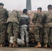 Philippine Service Members, U.S. Marines Offload Family Food Packs at Virac Airport During Foreign Disaster Relief Operations