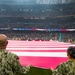 U.S. Military and Family Members Participate in NFL Pre-Game Ceremony