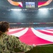 U.S. Military and Family Members Participate in NFL Pre-Game Ceremony