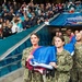 U.S. Military and Family Members Participate in NFL Pre-Game Ceremony
