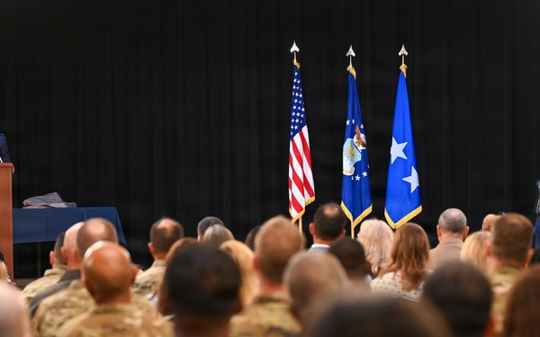 Lt. Gen. Clark J. Quinn takes command of Air Education Training Command