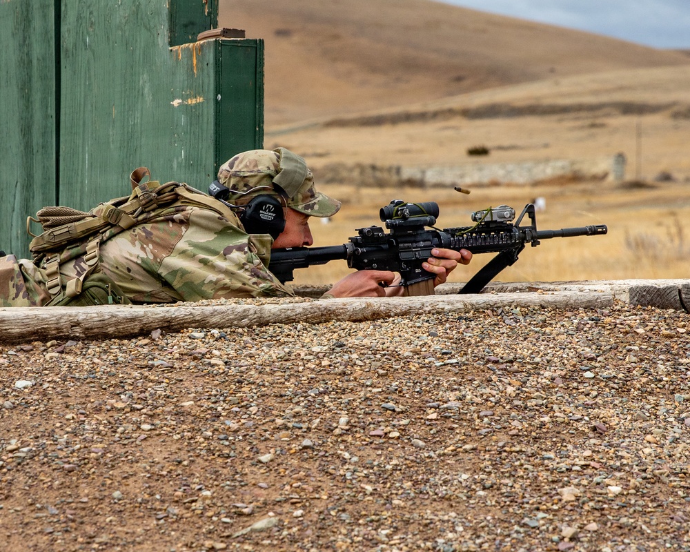 Weapons Free. A Co 1-163 hits the range