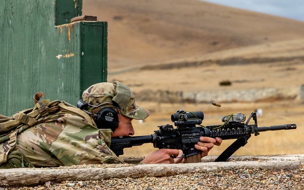 Weapons Free. A Co 1-163 hits the range