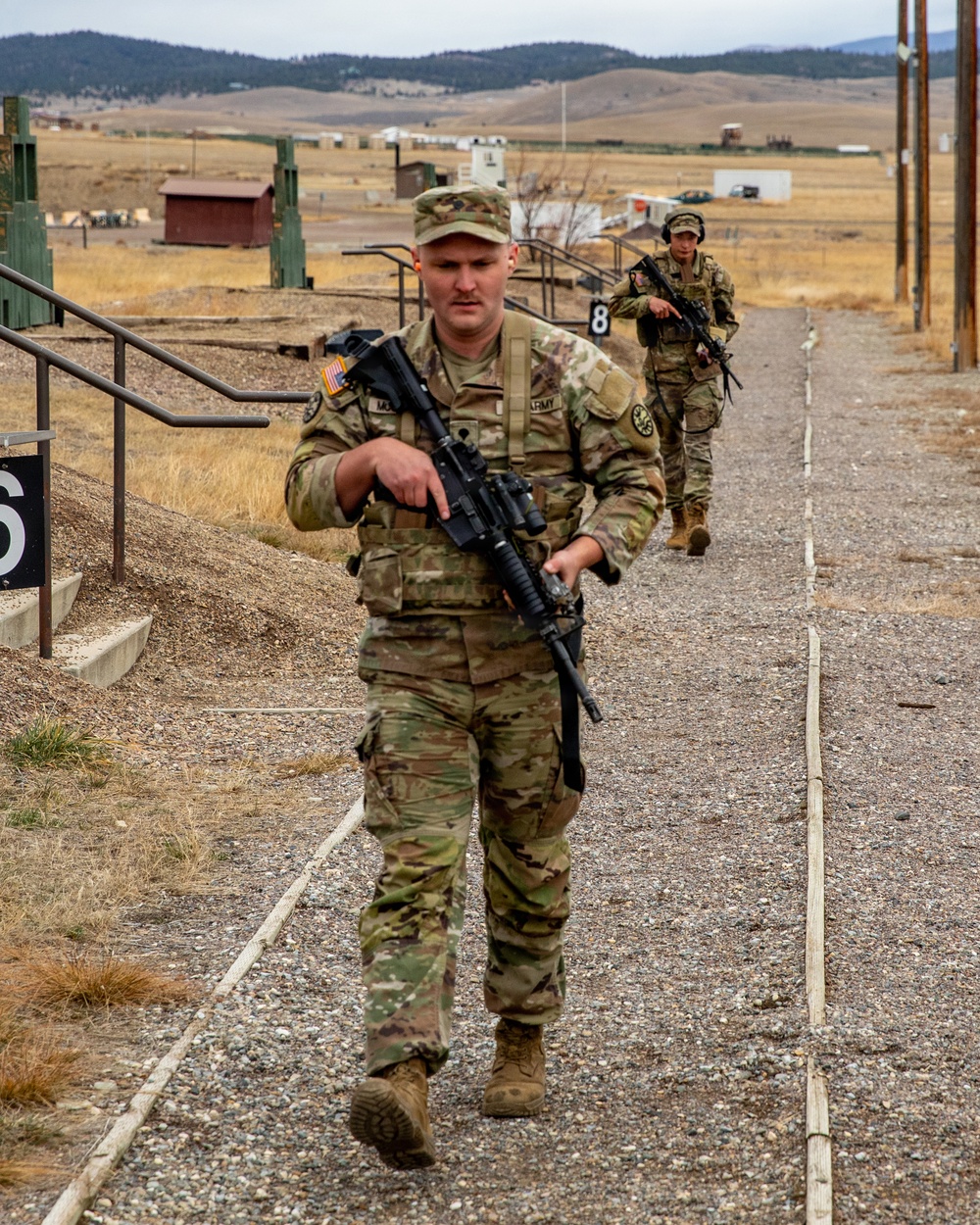 Weapons Free. A Co 1-163 hits the range
