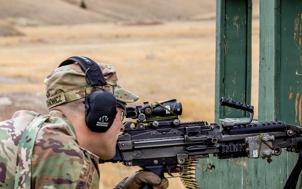 Weapons Free. A Co 1-163 hits the range