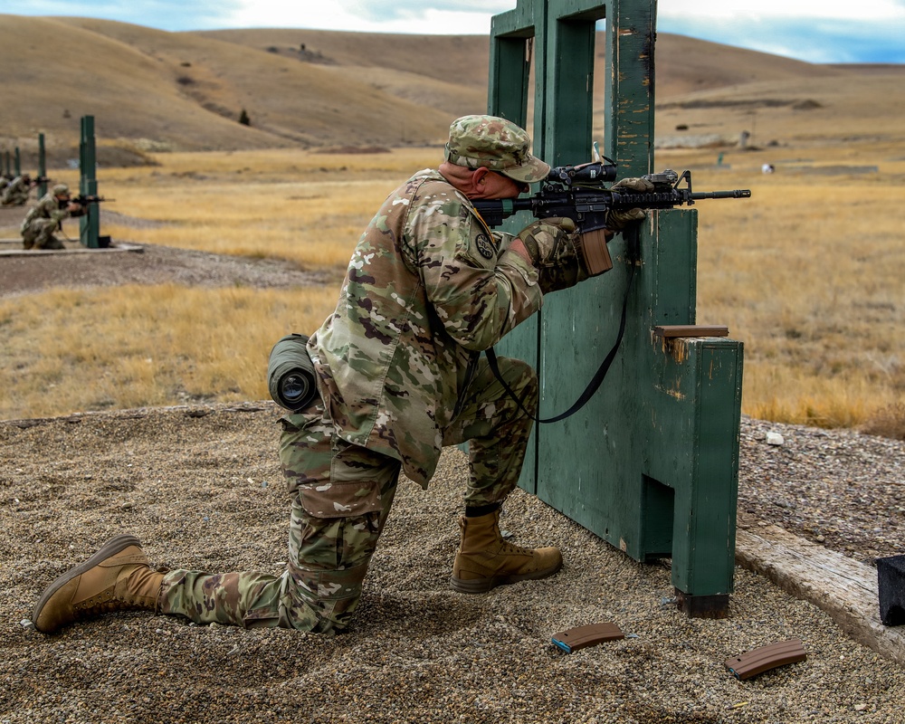 Weapons Free. A Co 1-163 hits the range