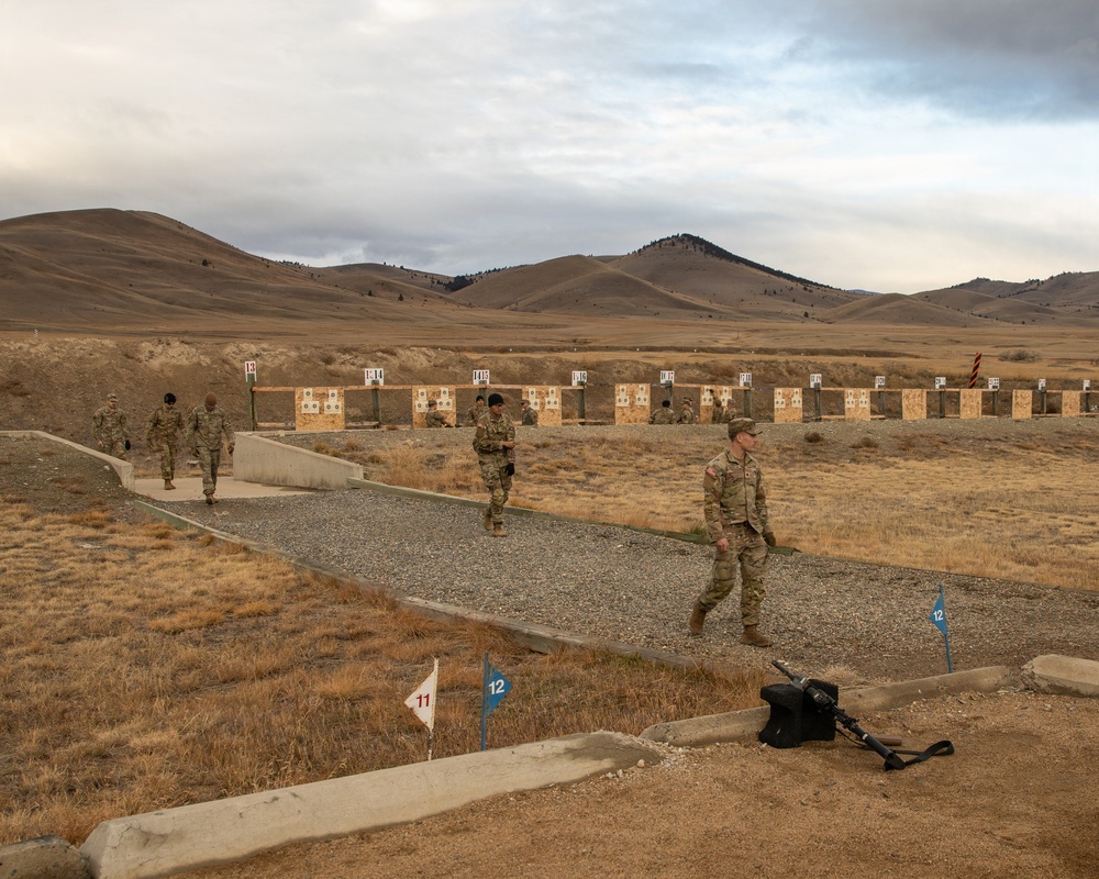 Weapons Free. A Co 1-163 hits the range