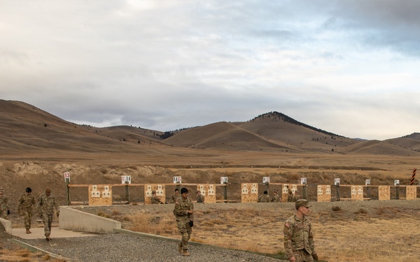 Weapons Free. A Co 1-163 hits the range