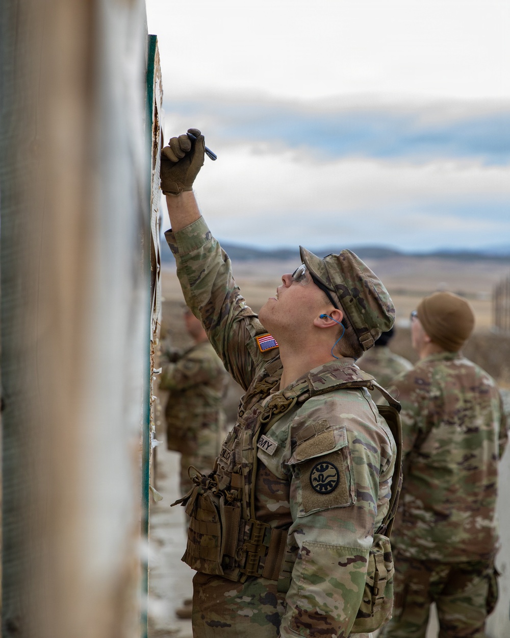 Weapons Free. A Co 1-163 hits the range