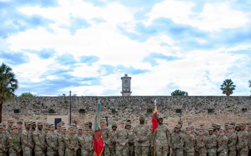 Famed WWII US Army unit returns to birth city for southern border mission