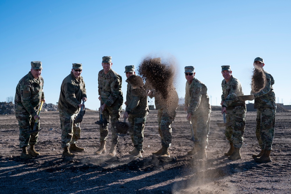 Wyoming Air National Guard Breaks Ground on New Vehicle Maintenance Facility