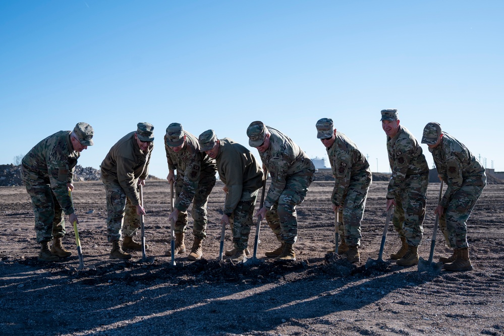 Wyoming Air National Guard Breaks Ground on New Vehicle Maintenance Facility