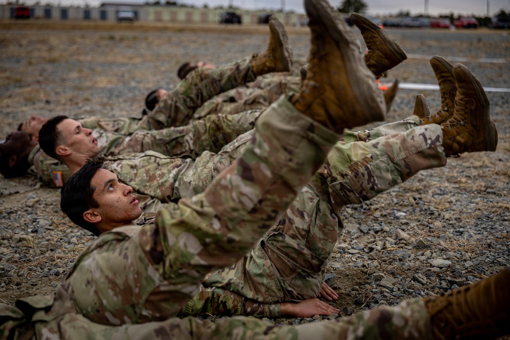 Army ROTC Brigade Ranger Challenge: Fitness Challenge