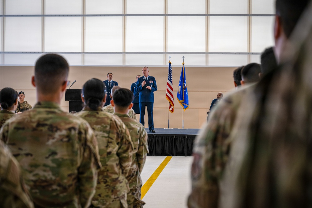349th MSG Change of Command