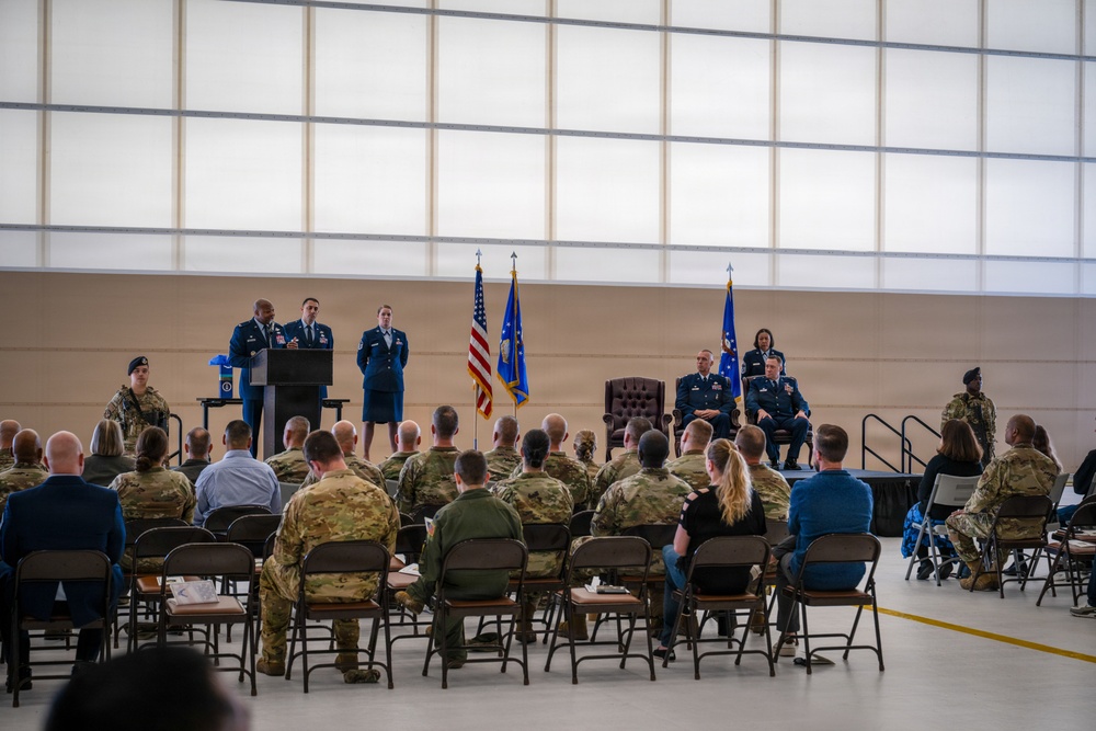 349th MSG Change of Command