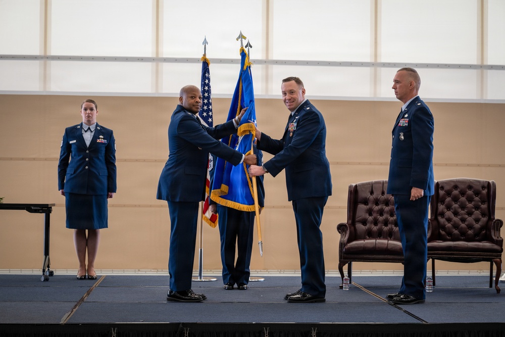 349th MSG Change of Command