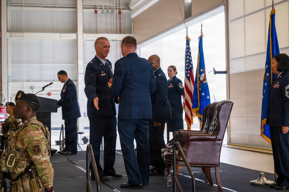 349th MSG Change of Command
